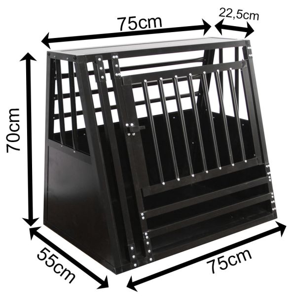 SafeCrate Basic - Large Wide med Trinn